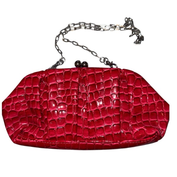 Nine West Handbags - Nine West Convertible Crossbody - Pink Clutch Chain Strap | Evening Bag